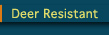 Deer Resistant
